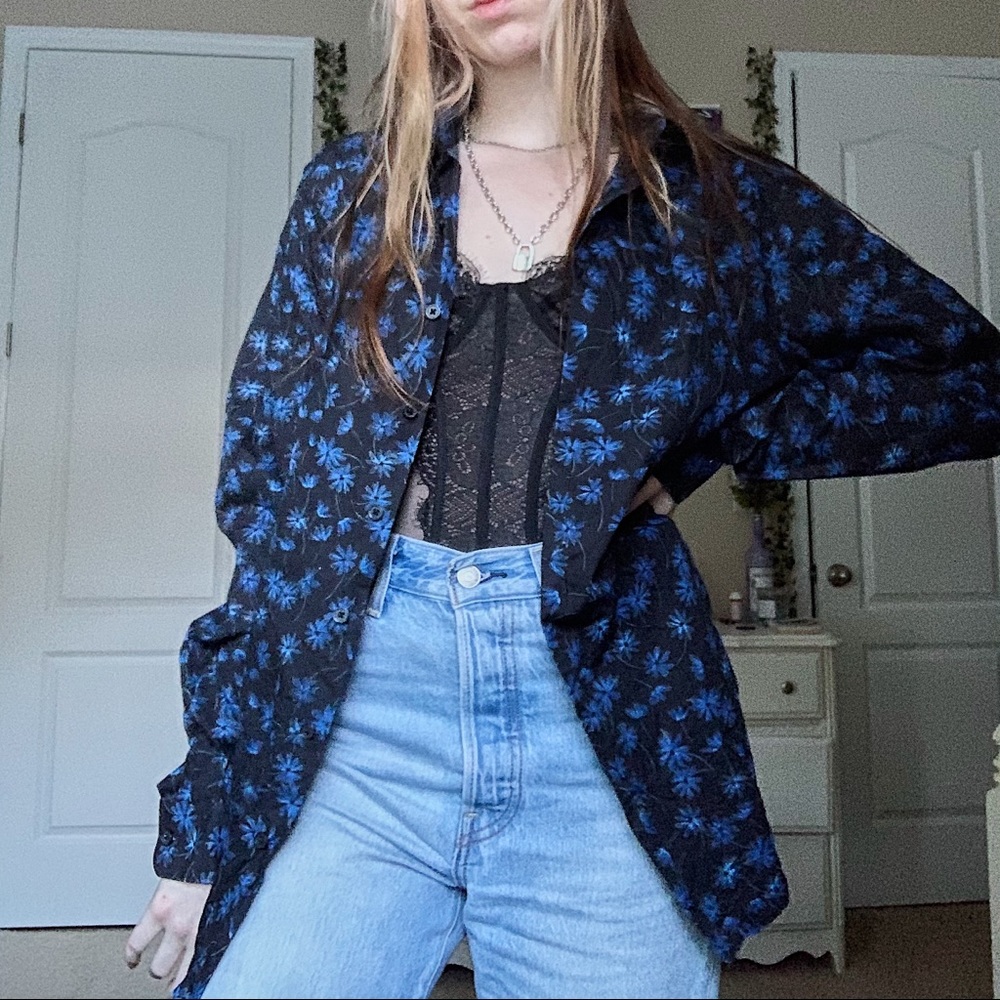 Expressly Button Down Floral shirt